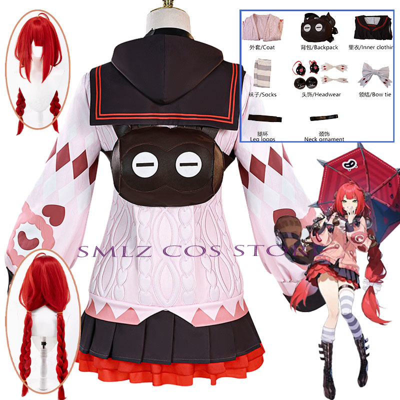 Anime Zero Cosplay - ชุดคอสเพลย์ Smlz Ukinami Yuzuha จากเกม Zenless