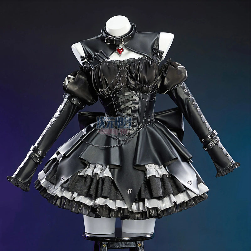 Anime Cosplay Black Girl - อะนิเมะ เคแองเจิล นีดี้ เกิร์ล โอเวอร์โดสคอสเพลย์เครื่องแต่งกายผู้หญิงหนังสีดำโลลิต้าชุดสั้นชุดปาร์ตี้ฮาโลวีนคาร์นิวัลเสื้อผ้า
