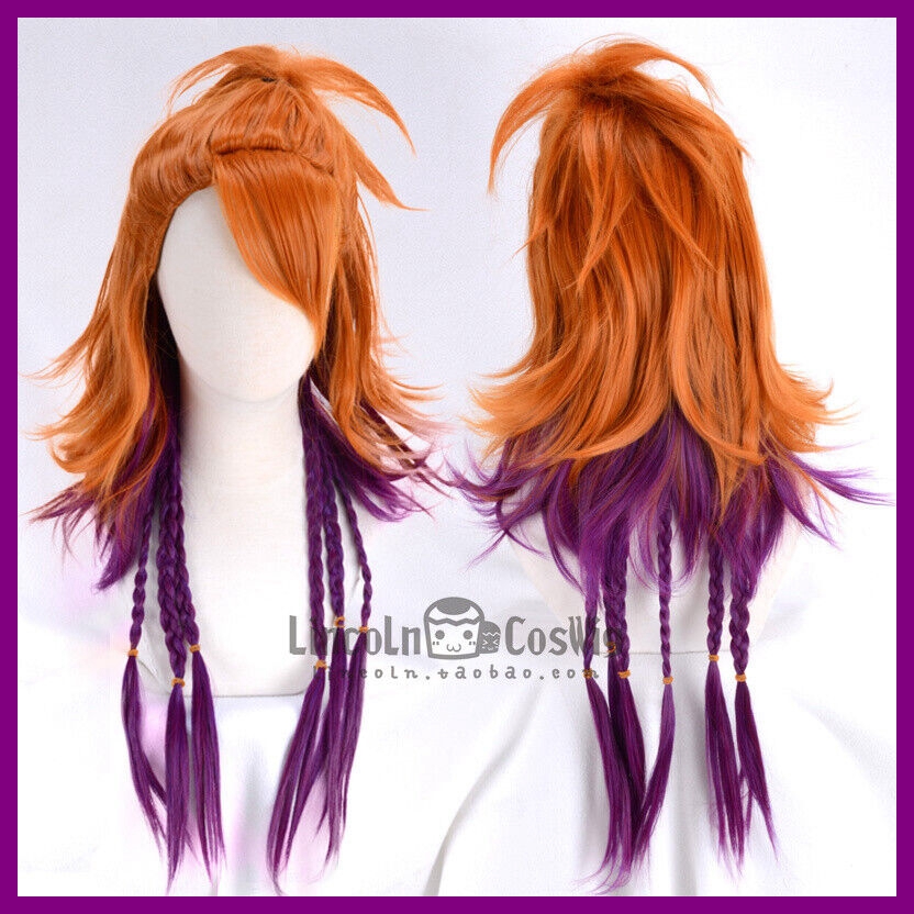 Anime Cosplay Long Hair - อะนิเมะแบล็คบัตเลอร์ โจ๊กเกอร์คอสเพลย์วิกผมยาววิกผมคอสเพลย์