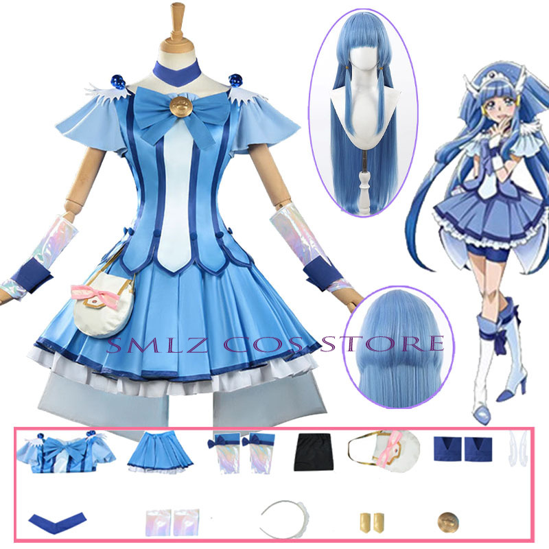Anime Cosplay Outfits For Women - ชุดคอสเพลย์ Cure Beauty อนิเมะ Smile Glitter