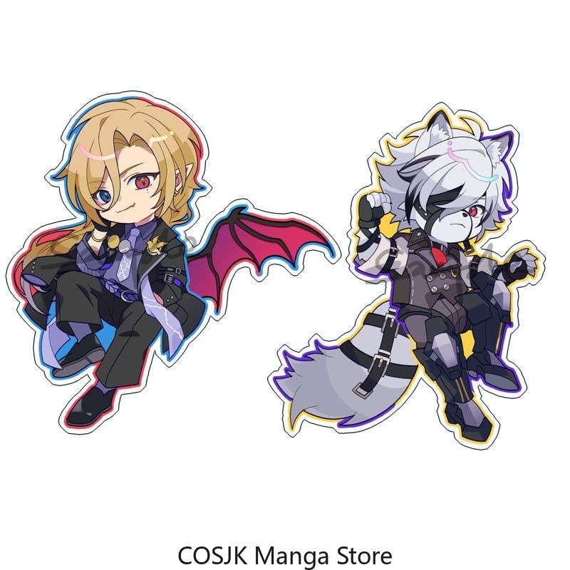 Anime Zero Cosplay - อะคริลิกพวงกุญแจอนิเมะ Zenless Zone Zero ตัวละคร Von