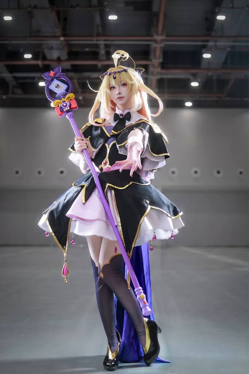 Anime Cosplay Outfits For Women - สตาร์เดทีเจนท์เพรคิวร์! โมเรีย รูรูกะคอสเพลย์เครื่องแต่งกายฮาโลวีนคาร์นิวัลผู้หญิงหวานโลลิต้าชุดอุปกรณ์เสริมถุงมือถุงเท้าชุด