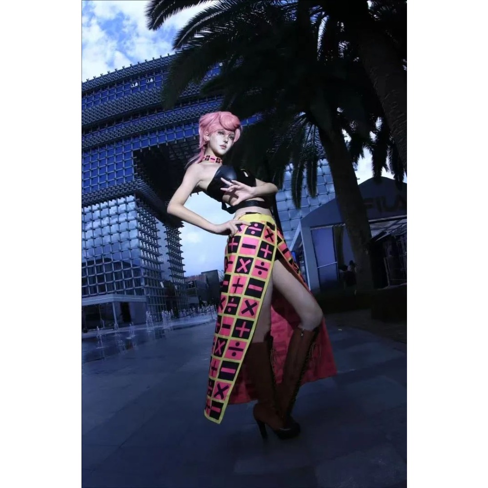 Anime Cosplay Photoshoot - วิกผมคอสเพลย์ตัวละครทริช ยูนา จากอนิเมะ JoJo's Bizarre Adventure