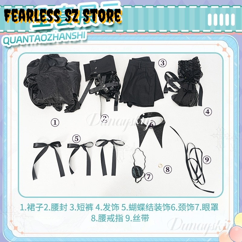 ชุดโกธิคสำหรับสาวๆ สำหรับงานฮา - Anime Cosplay Japanese Girl บทวิจารณ์และราคา