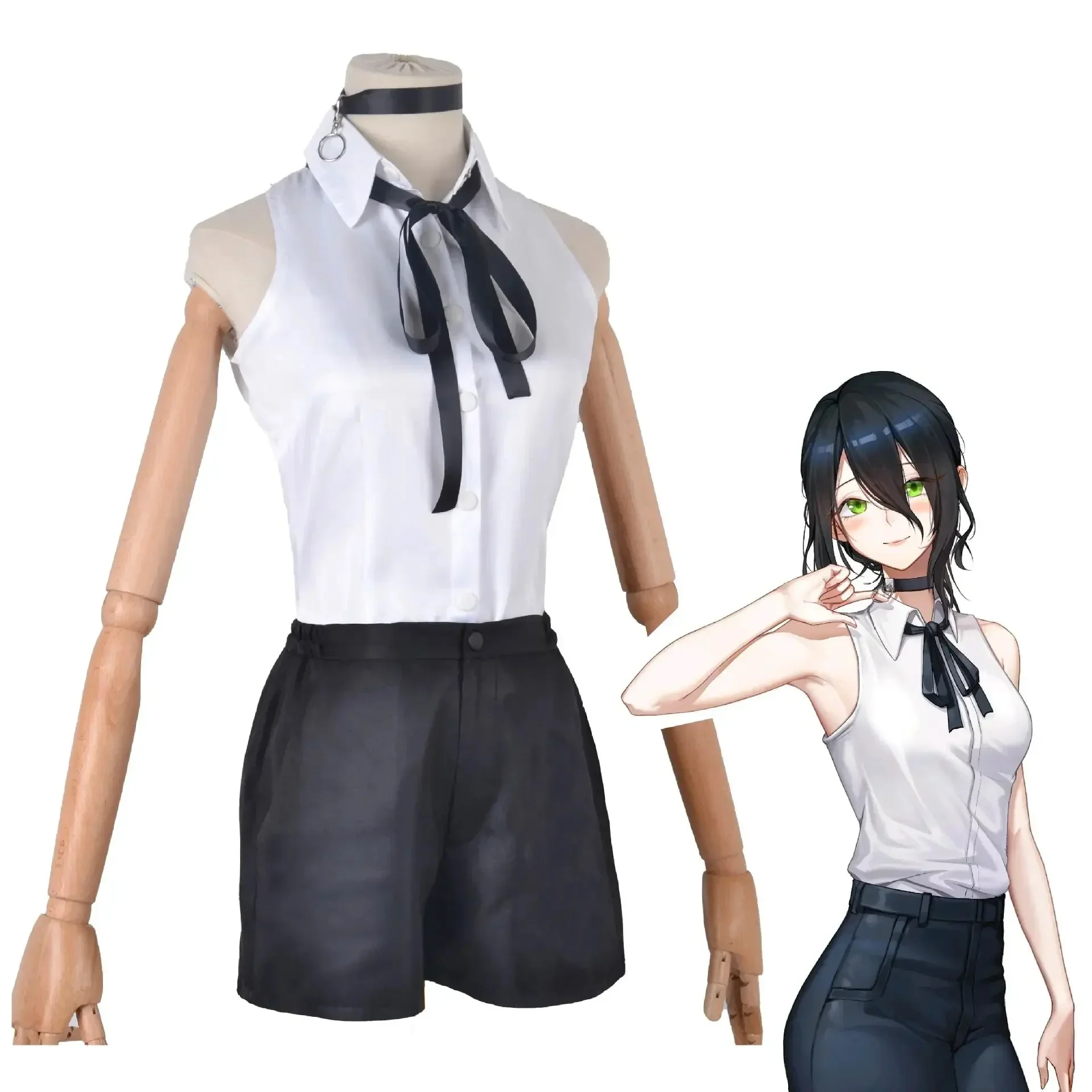 เรเซะ คอสเพลย์ อนิเมะ เชนซอว์แ - Chainsaw Man Cosplay บทวิจารณ์และราคา