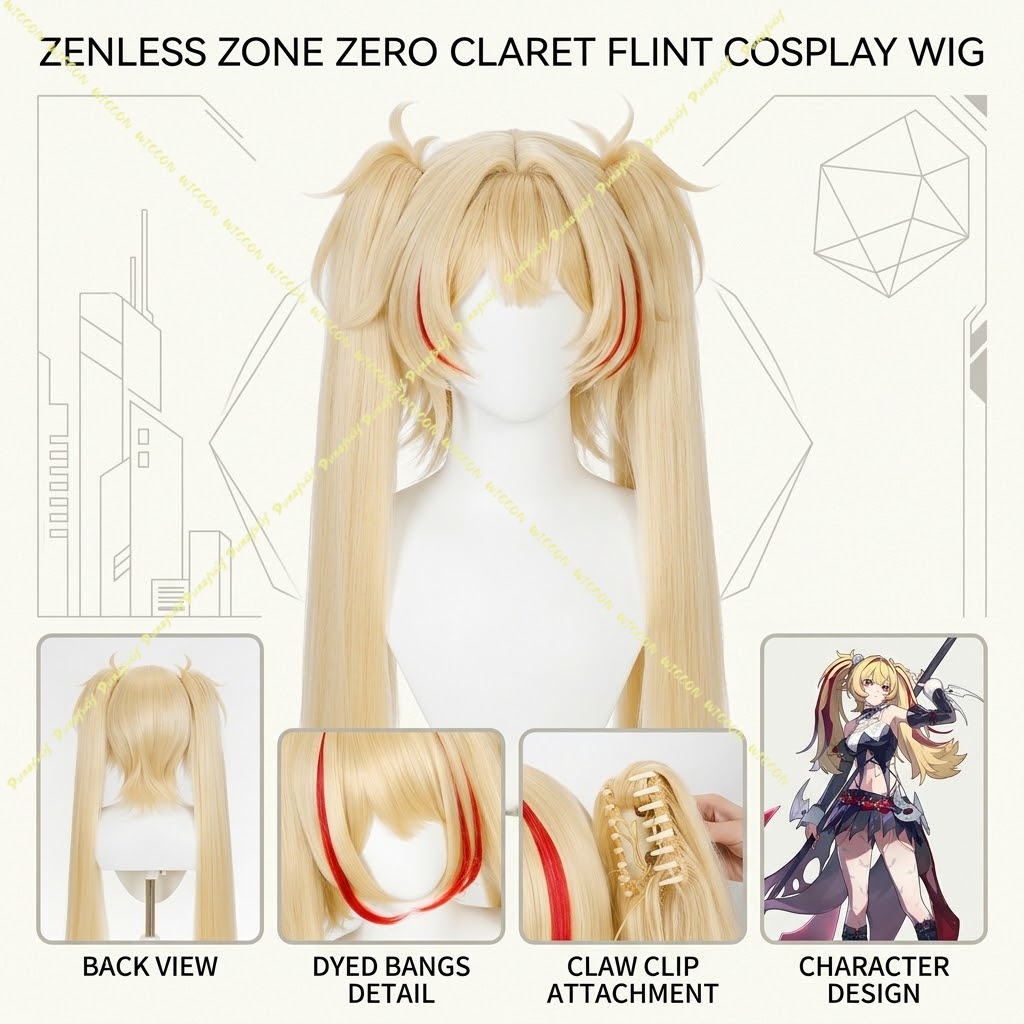 วิกคอสเพลย์ GCharacter Claret  - Anime Cosplay Photoshoot บทวิจารณ์และราคา
