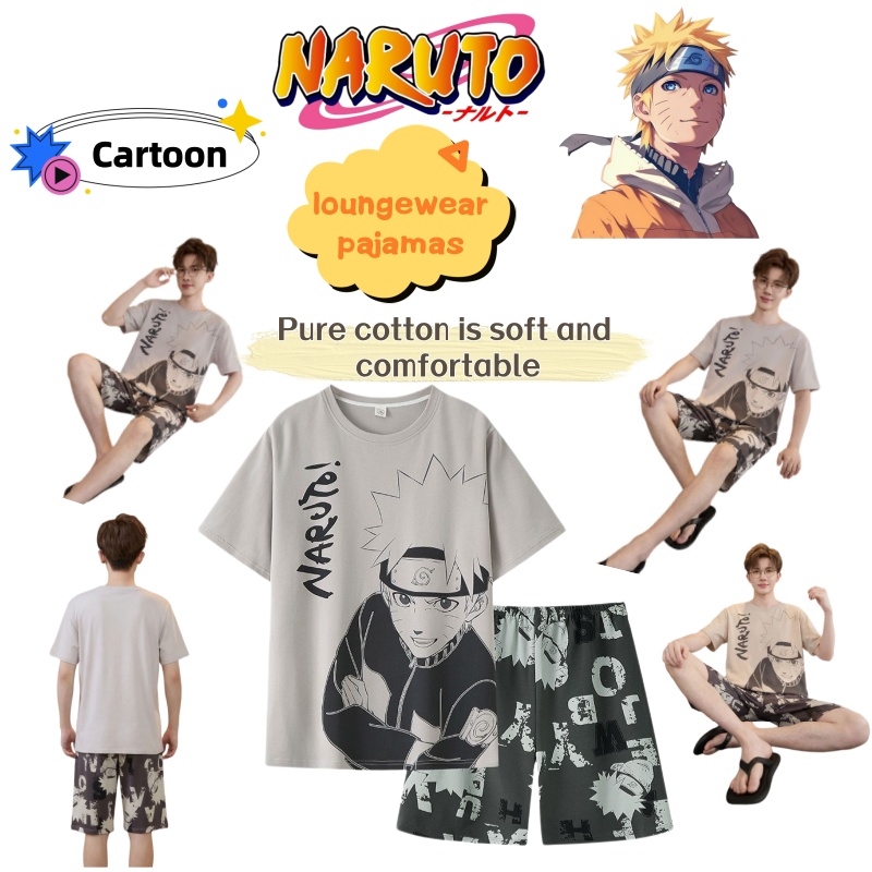 ชุดนอนผู้ชายผ้าฝ้ายฤดูร้อนจากอ - Anime Cosplay Recommendations บทวิจารณ์และราคา