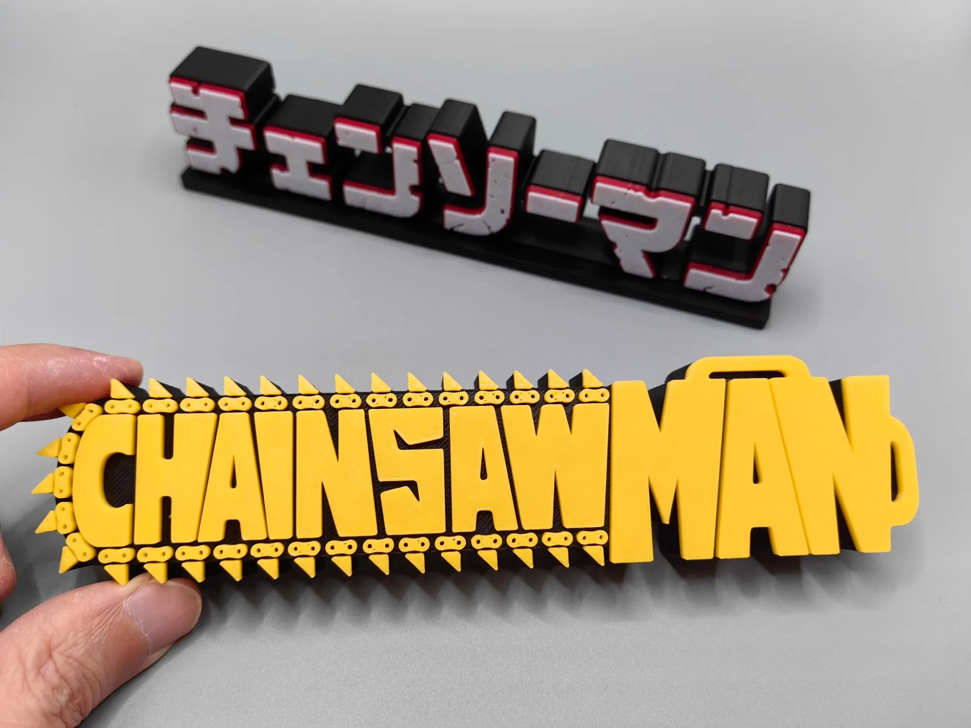 Anime Chainsaw Man 3D โลโก้ตุ๊ - Chainsaw Man Cosplay บทวิจารณ์และราคา