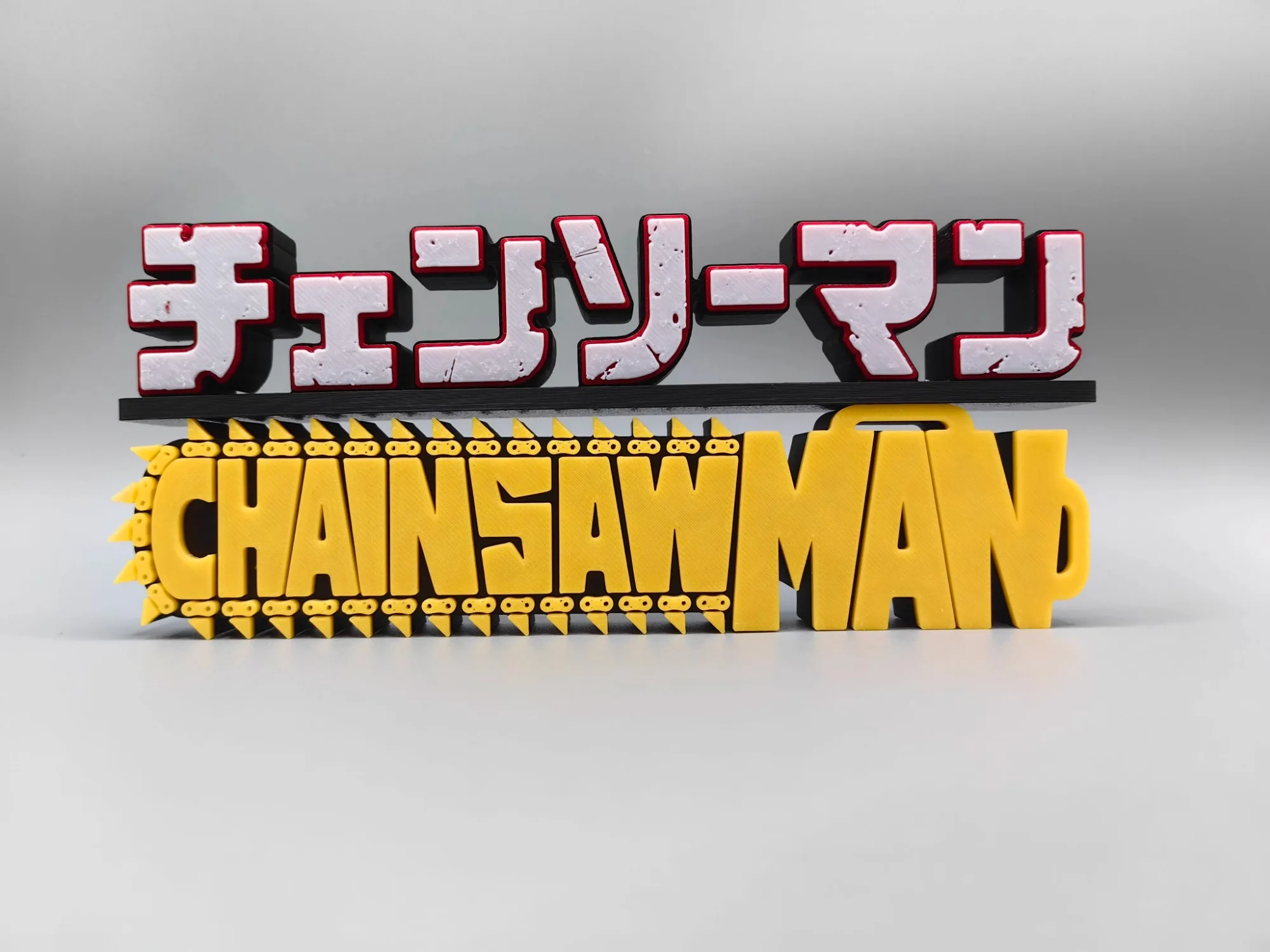 Anime Chainsaw Man 3D โลโก้ตุ๊ - Chainsaw Man Cosplay บทวิจารณ์และราคา