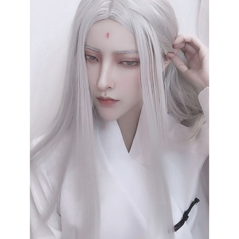 ชุดคอสเพลย์อนิเมะชาย ฮันฟู ผมย - Anime Cosplay Long Hair บทวิจารณ์และราคา