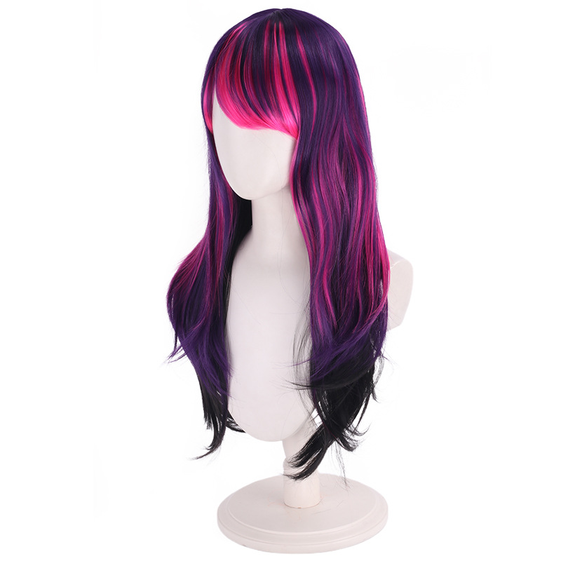วิกผมคอสเพลย์สีม่วงไล่เฉดพร้อม - Anime Cosplay Recommendations บทวิจารณ์และราคา