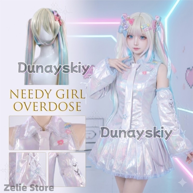 Needy Girl Overdose Kangel Ame - Anime Cosplay Japanese Girl บทวิจารณ์และราคา