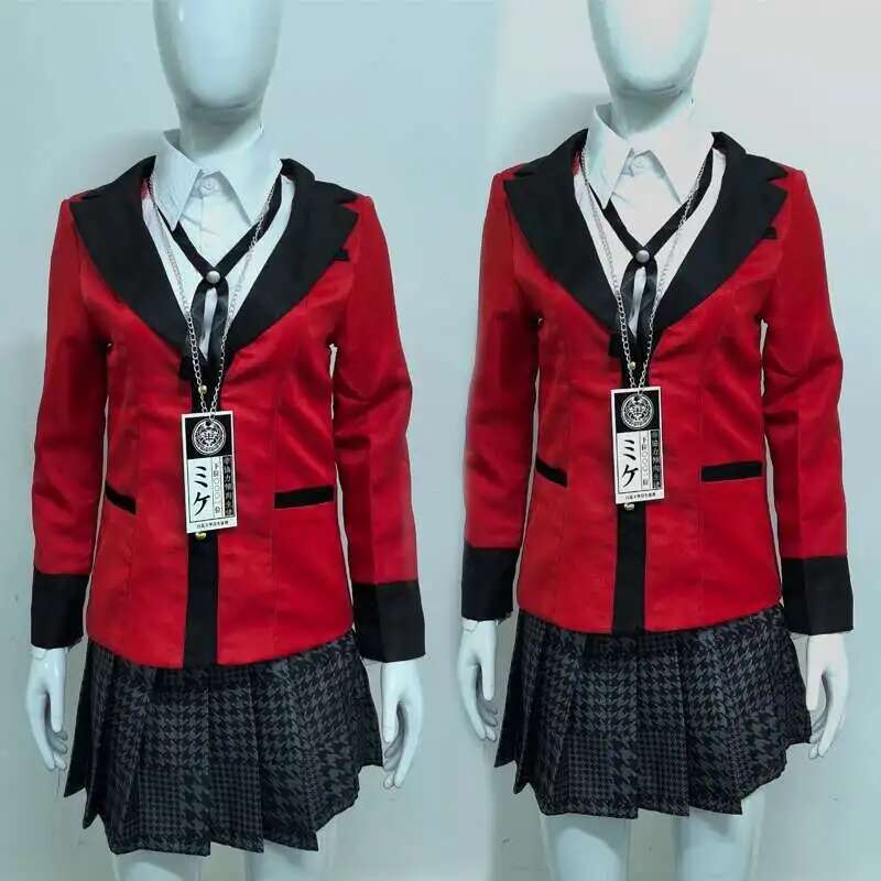 อะนิเมะ Kakegurui Jabami Yumek - Anime Cosplay Japanese Girl บทวิจารณ์และราคา