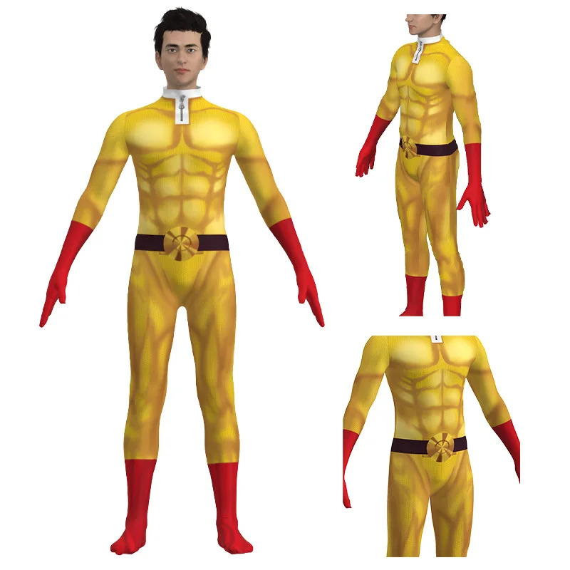 ชุดคอสเพลย์วันพีชแมนใหม่สำหรับ - Anime Cosplay One Punch Man บทวิจารณ์และราคา