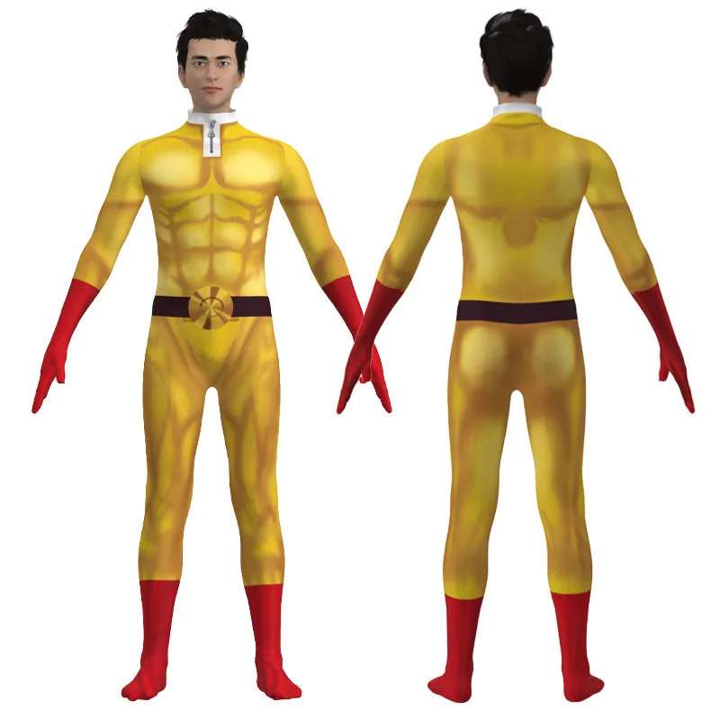 ชุดคอสเพลย์วันพีชแมนใหม่สำหรับ - Anime Cosplay One Punch Man บทวิจารณ์และราคา