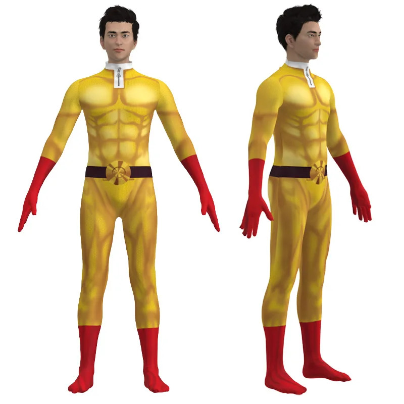ชุดคอสเพลย์วันพีชแมนใหม่สำหรับ - Anime Cosplay One Punch Man บทวิจารณ์และราคา