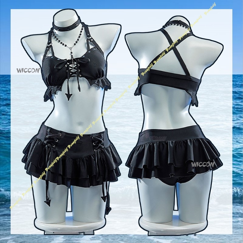 ชุดคอสเพลย์สาวเซ็กซี่ ชุดมิไห่ - Anime Cosplay Black Girl บทวิจารณ์และราคา