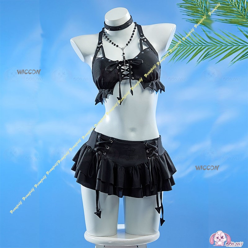 ชุดคอสเพลย์สาวเซ็กซี่ ชุดมิไห่ - Anime Cosplay Black Girl บทวิจารณ์และราคา