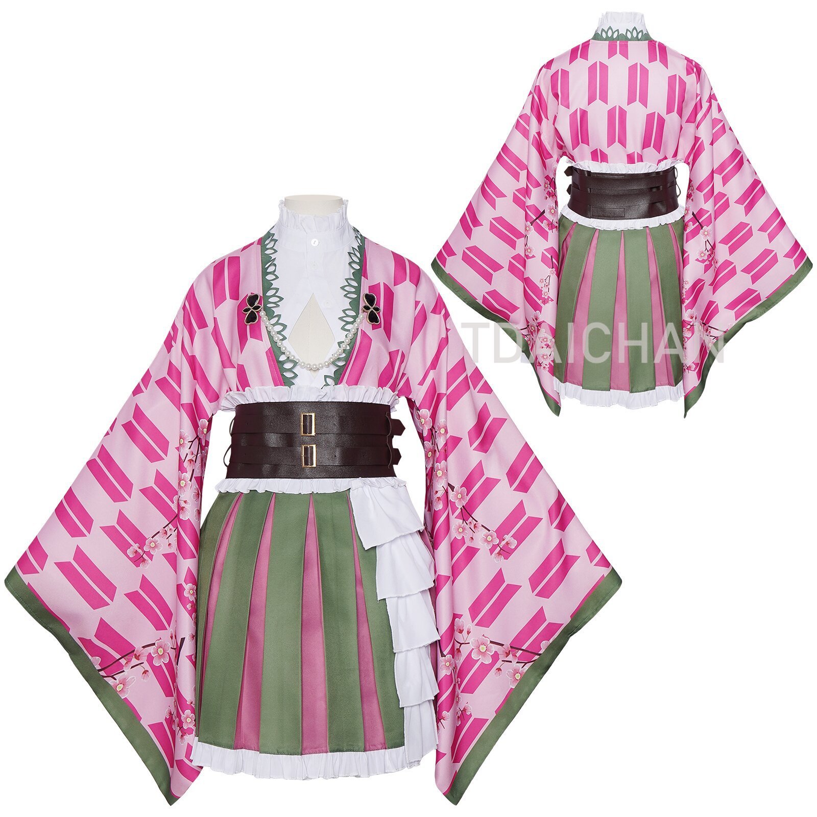 อะนิเมะ คันโรจิ มิตสึริคอสเพลย - Cosplay Anime Pink Hair บทวิจารณ์และราคา