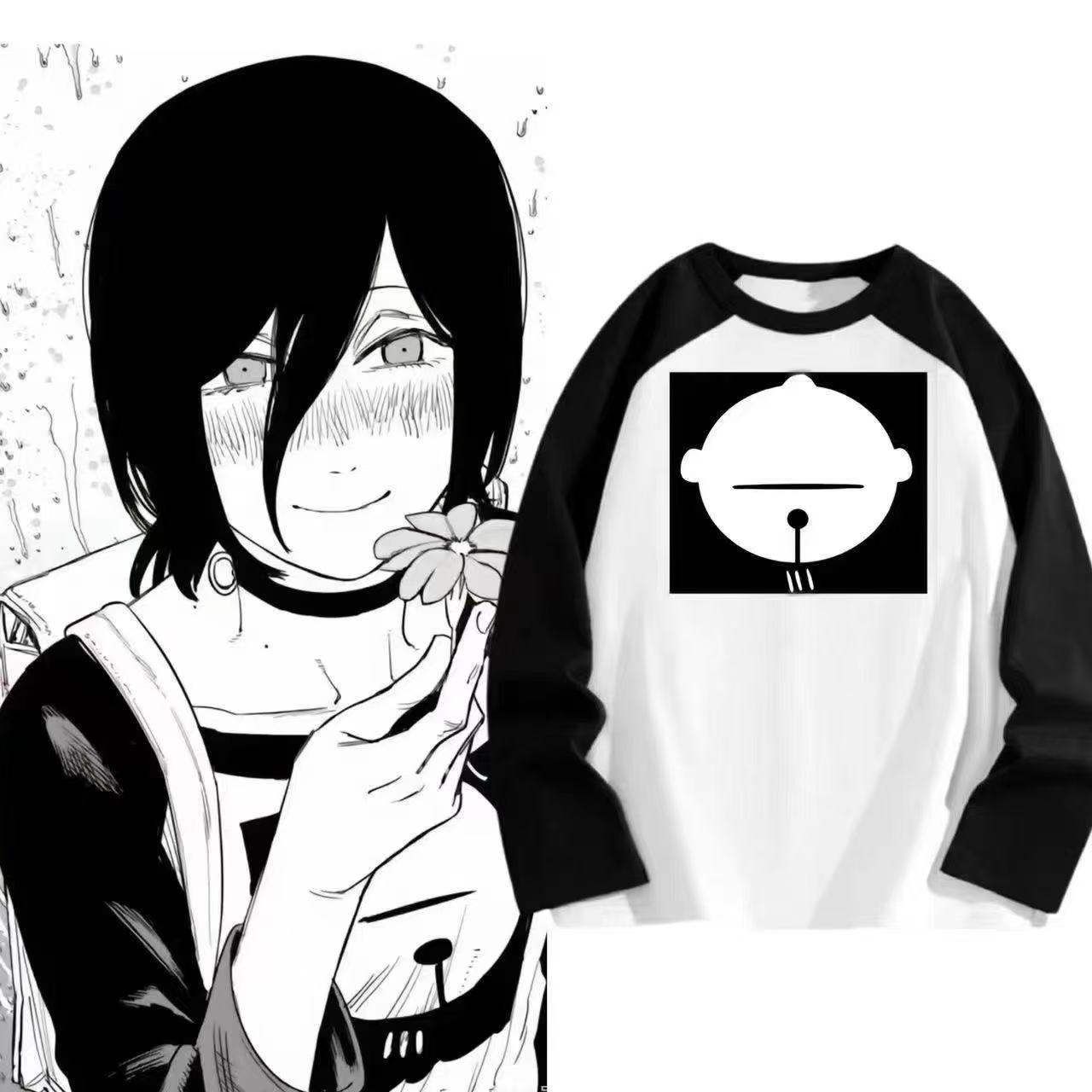 เสื้อยืดคอสเพลย์แขนยาวลายเรเซ่ - Chainsaw Man Cosplay บทวิจารณ์และราคา