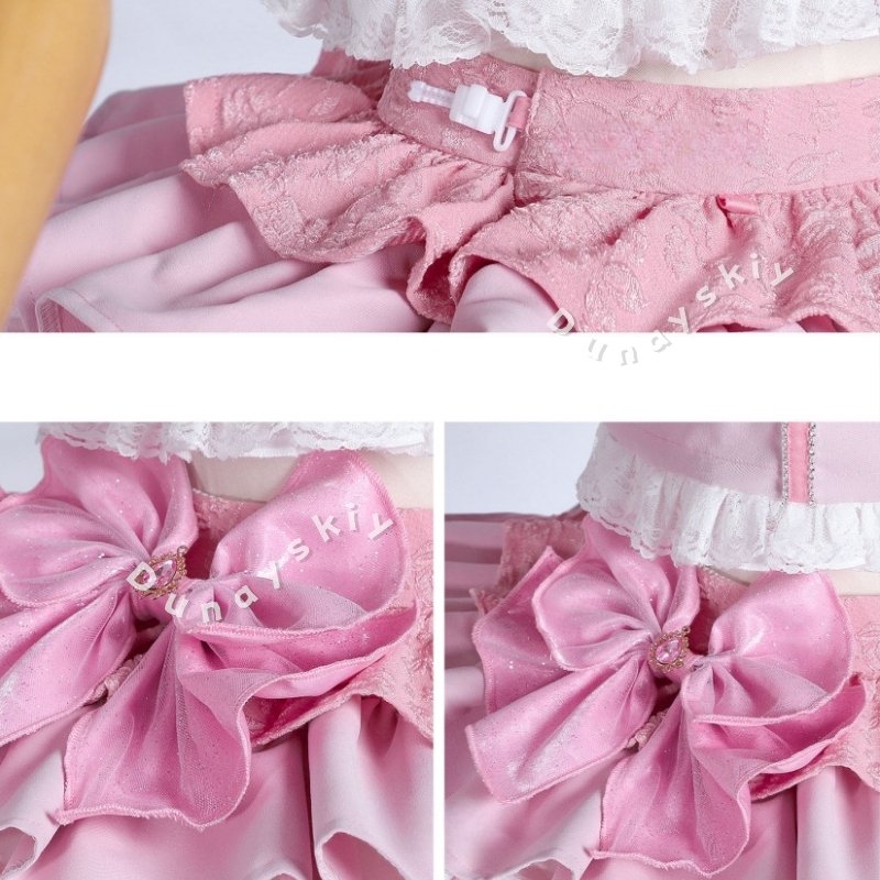 ชุดคอสเพลย์สาวน้อยเวทมนตร์มาโด - Cosplay Anime Pink Hair บทวิจารณ์และราคา