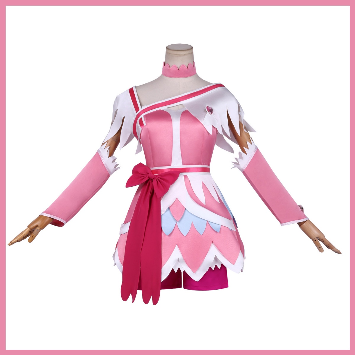 อะนิเมะ โดกิโดกิ! พรีเคียว คิว - Cosplay Anime Pink Hair บทวิจารณ์และราคา
