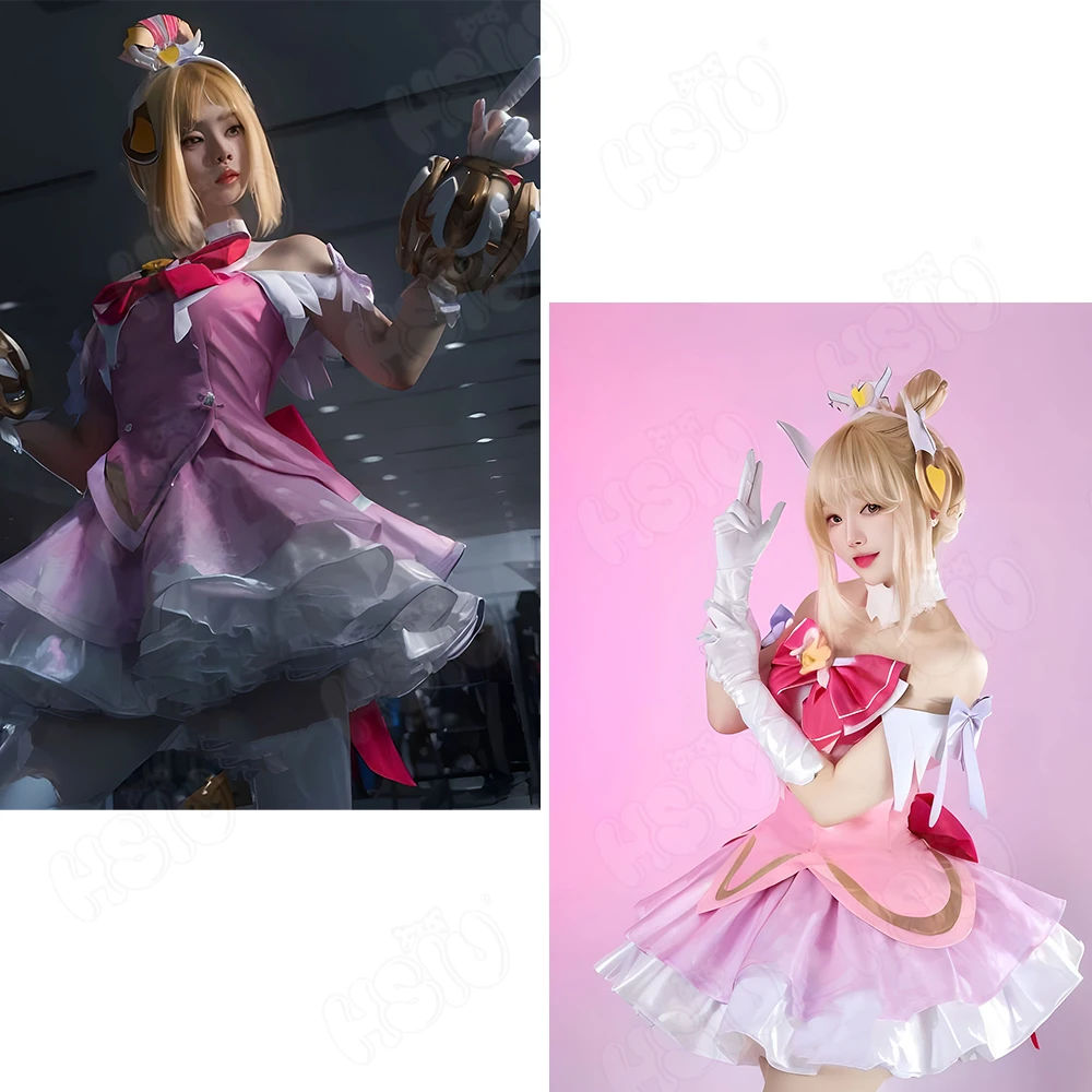 ชุดคอสเพลย์จูโน พร้อมวิกผม HSI - Cosplay Anime Pink Hair บทวิจารณ์และราคา