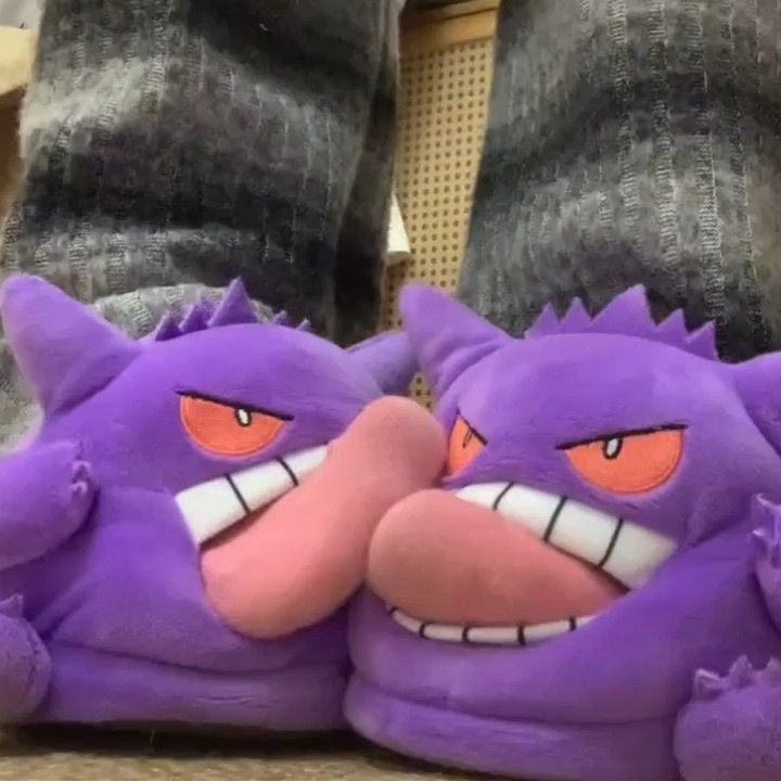 รองเท้าแตะตุ๊กตา Gengar ลายอนิ - Anime Cosplay Couple บทวิจารณ์และราคา