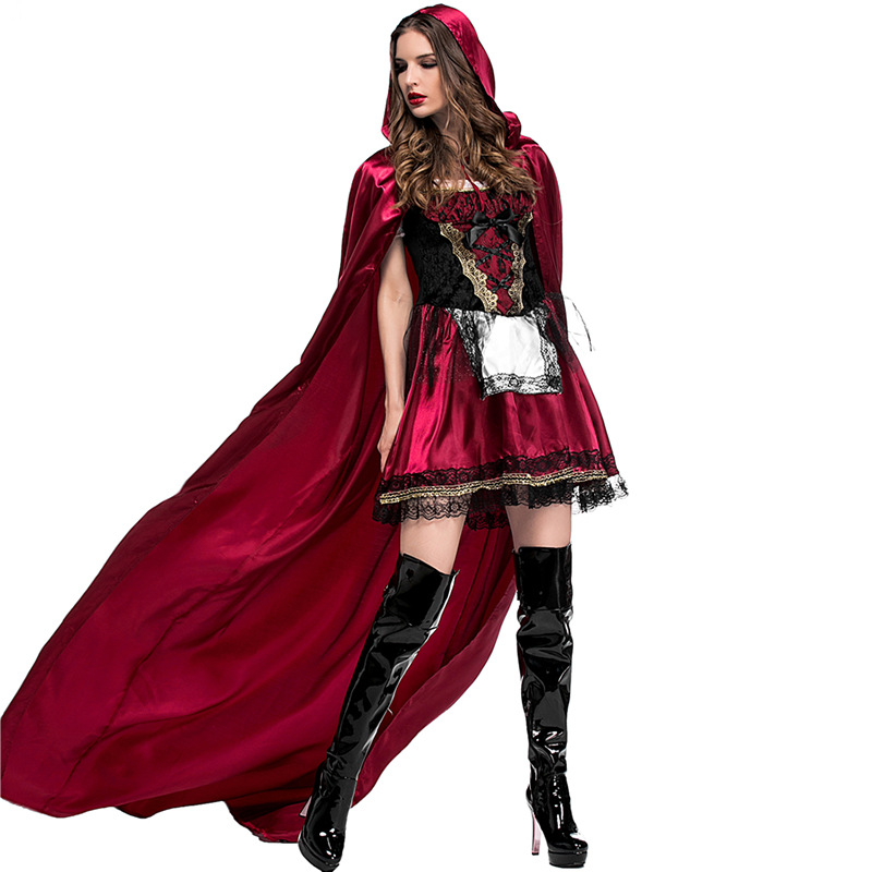 ชุดคอสเพลย์หนูน้อยหมวกแดงสำหรั - Anime Cosplay Recommendations บทวิจารณ์และราคา