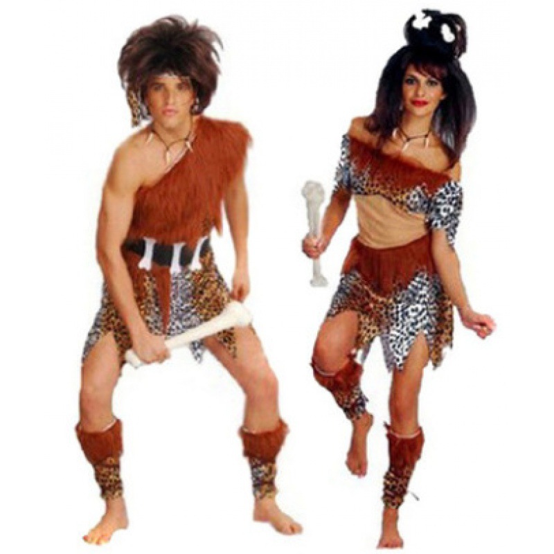 ชุดคอสเพลย์มนุษย์ดึกดำบรรพ์ยุค - Anime Cosplay Couple บทวิจารณ์และราคา